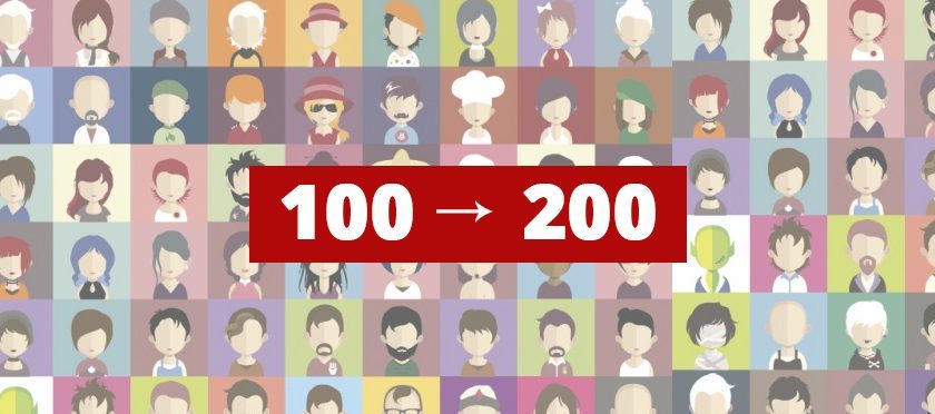 200 слушателей на курсе