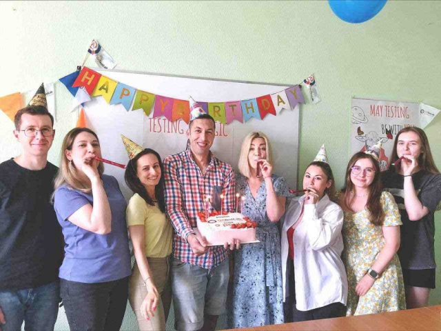 Office birthday in Rivne 2023