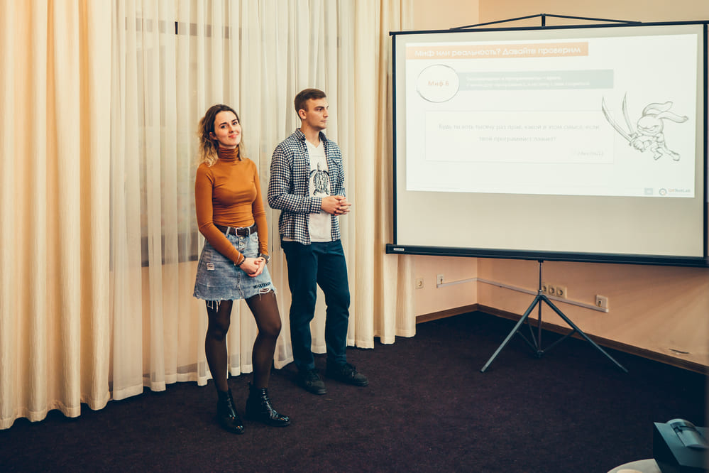 Company presentation at Sumy coworking